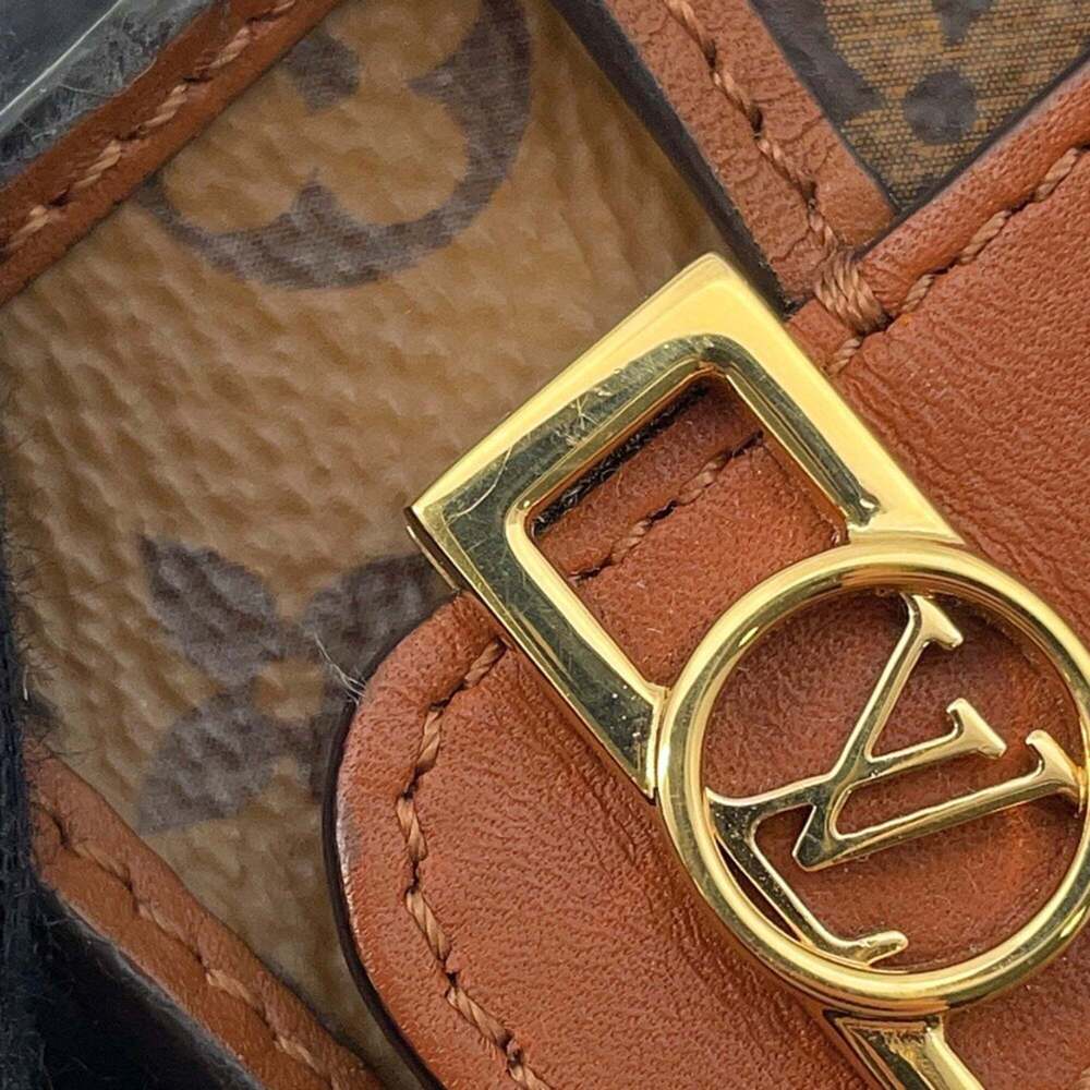 LOUIS VUITTON Brown Monogram Dauphine Pouch - Picture 8 of 16